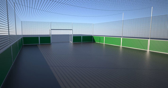 Individuelle Soccer Courts